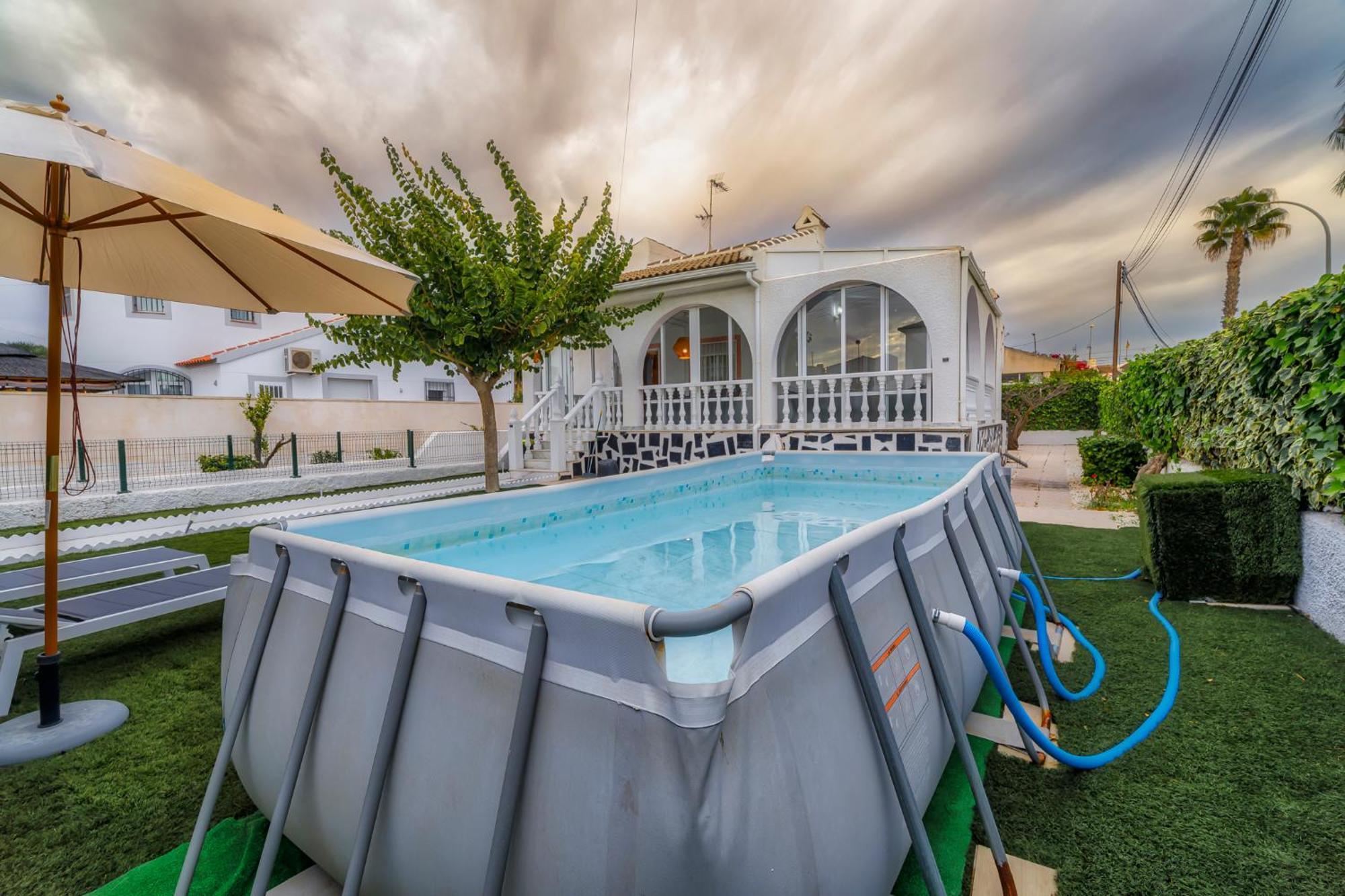 Villa Marie Estancia Premium En El Mar Menor Con Jacuzzi Climatizado Лос-Нарехос Экстерьер фото